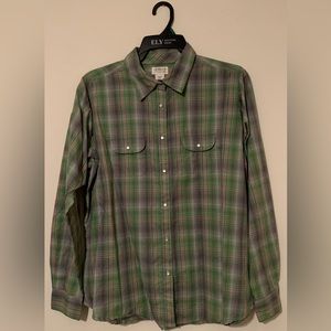 As Real As Wrangler Snap down long sleeve women’s plaid shirt Size XXL